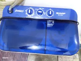 Mesin cuci sharp 2 tabung