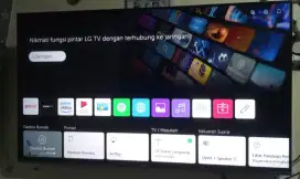 Smart TV 55 Inch LG Ai Think 4K Slim Digital TV Frameless