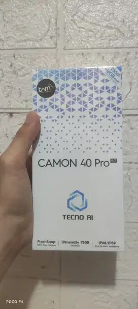 Tecno camon 40 pro 5G 8/256 Garansi Resmi