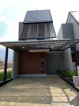 Rumah murah 2 lantai siap huni lokasi strategis dekat stasiun dan tol