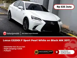 [ LOW KM ] Lexus GS200t GS 200 F Sport PUTIH Fullspec 2017 2018