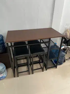 Meja makan industrial meja makan informa