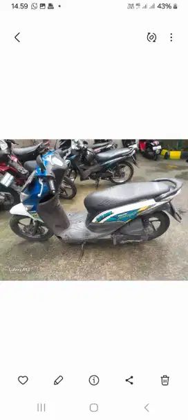 Jual motor Honda Beat Secand