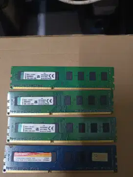 Memory RAM PC 4Gb DDR3  PC1333 JUAL BORONGAN 4 PCS