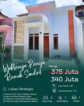 Rumah Cantik Full Renovasi, Siap Huni Tanpa Ribet!