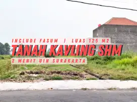 Tanah Solo Barat Kawasan Kampus Cocok Untuk Kost Dan Hunian