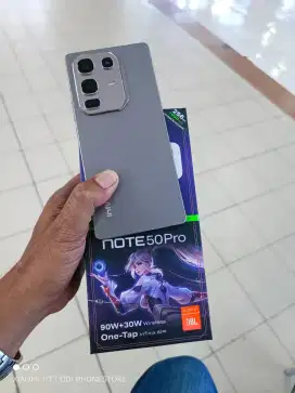 Infinix note 50 pro 16/256 mulus seperti baru dan lengkap