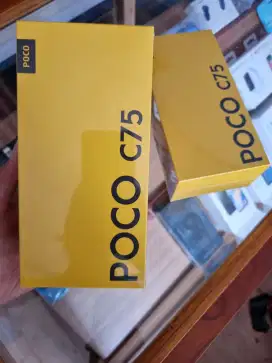 POCO C75 6/128 GARANSI RESMI BARU (BUKAN SECOND)
