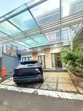 RUMAH SECOND HOOK MINIMALIS MODERN DALAM CLUSTER DI PONDOK GEDE,BEKASI