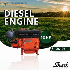 Jual Diesel 12 HP/12PK Shark Diesel Penggerak ZS195 - 12 HP