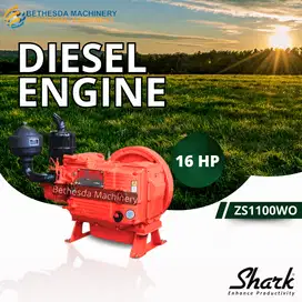 Diesel Tanpa Tangki 16 HP Jual Mesin Diesel BARU 16 HP Shark ZS1100 Wo