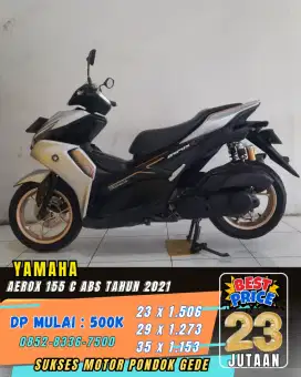 DP 500 RIBU YAMAHA AEROX 155 CON ABS TAHUN 2021
