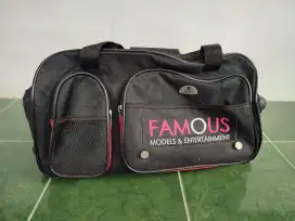 Travel Bag FAMOUS Models & Entertainment Preloved