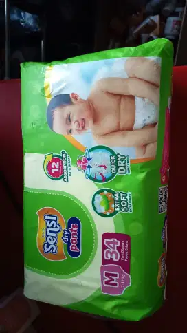 Pampers anak ukuran M