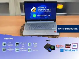 HP14S-CF2004TX | INTEL CORE I5 GEN 10 | RAM 8GB DDR4 SSD 512GB | MULUS