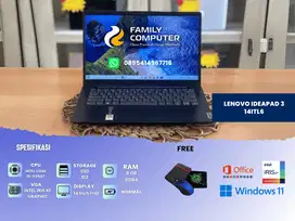 LENOVO IDEAPAD 3 14ITL6 | INTEL CORE I5 GEN11 | RAM 8GB DDR4 SSD 512GB