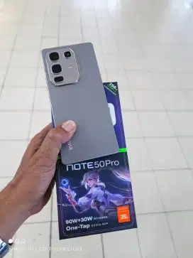 Infinix note 50 pro 16/256 mulus seperti baru dan lengkap