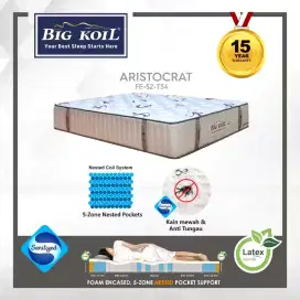 Springbed Latex Big Koil Aristocrat Uk 160 Murah Area Jogja (dwi)