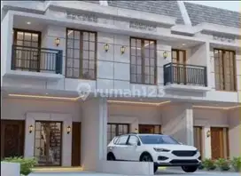 Rumah Baru Akses Jalan 3 Mobil Dalam Komplek di Duren Sawit