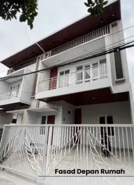 Rumah Brand New 2,5 Lantai Siap Huni Strategis Di Kukusan Beji Depok