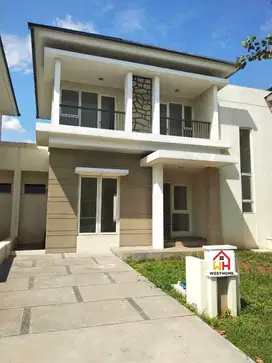 DISEWAKAN RUMAH SUVARNA SUTERA 8X20 CLUSTER ELYSIA. SIAP HUNI TERMURAH
