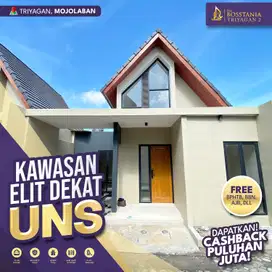 Hunian Nyaman Gaya Skandinavian dekat RS Moewardi dan UNS Solo