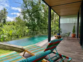 Villa 2 Kamar Tidur Mewah Bulanan di Ubud