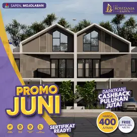Rumah Skandinavian 2 lantai Kualitas Terbaik dekat UT Solo