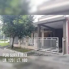 Dijual Rumah Sidoarjo Dekat Puskesmas Gedangan Puri Surya Jaya