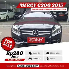 Mercedes Benz C200 W205 Avantgarde Hitam Nik 2014