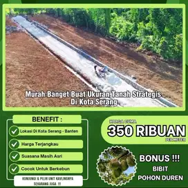 TANAH KAVLING KEBUN MURAH DI KOTA SERANG