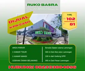 Ruko Basra 2 Lantai Jalan Basuki Rahmat