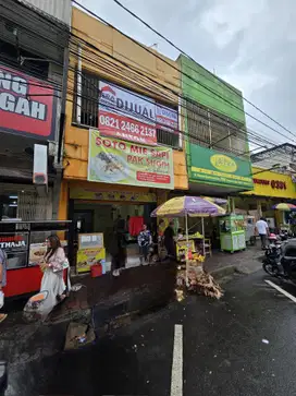 For Sale / For Rent Ruko Suryakencana deteran sotomie agih, sisi kiri
