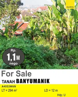 DIJUAL TANAH DI TEMBALANG A4053