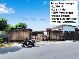 Jual Tanah Siap Bangun Area Laweyan, Dekat Purwosari, Gentan