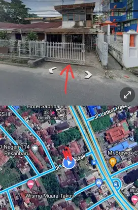 Jual BU Tanah Luas 16x34 di Jalan Cempedak / Sudirman