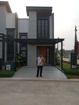 DIJUAL Rumah Modern, di Cluster terdepan Fasilitas Water Park terbesar