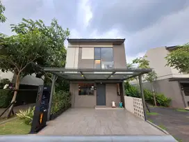 Rumah Modern 3 KT 2 Lantai Free Furnish DP 15jt Park Serpong