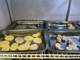 wadah saji kotak stainless prasmanan catering