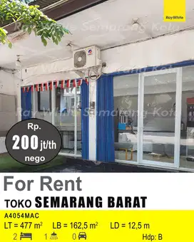 DIJUAL TOKO DI SEMARANG BARAT A4054