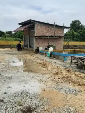 DIJUAL KOLAM IKAN LUAS TANAH 30 x 30 M2