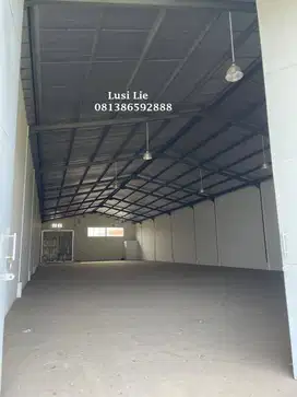 Gudang Bandara Mas Tangerang luas 750m, gudang baru