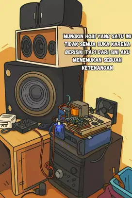 sound miniatur rumahan