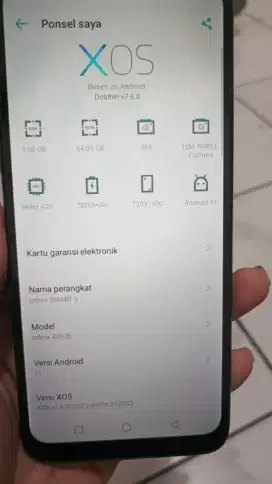 JUAL CEPAT INFINIX SMART 5