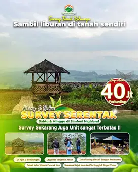Symphoni Highland hadir dengan kontur tanah unik dan view citylight
