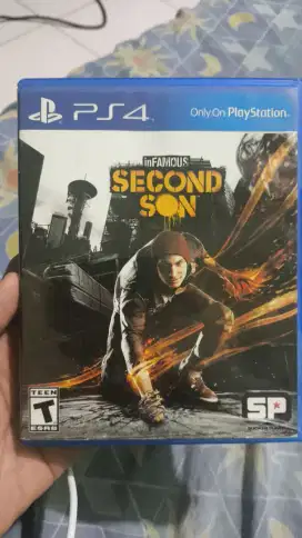 Kaset bd ps4 Infamous second son