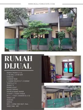 Jual rumah murah dan strategis