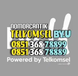 (bisa COD) Nomor Cantik Kartu TELKOMSEL by.U HOKI 78899 vs 78889