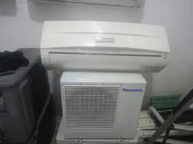AC panasonic 1pk freon R22 normal dingin dan orisinil