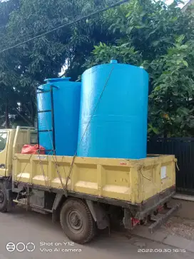 Toren Air Fiberglass / Torn Vertical / Tangki Air Horizontal Fibreglas